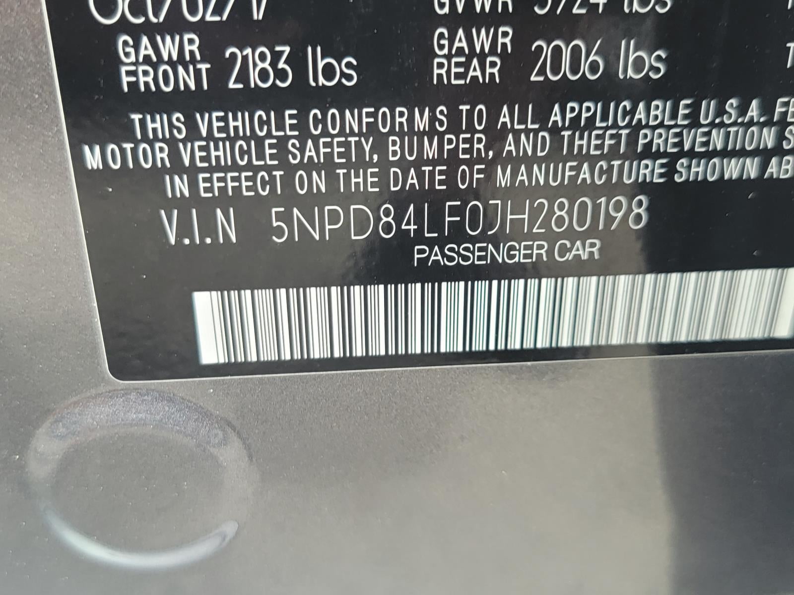 2018 Hyundai Elantra SEL