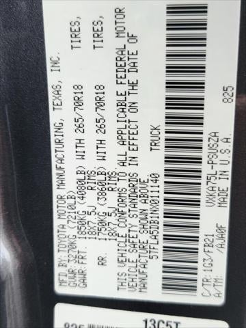 2022 Toyota Tundra 4WD SR5