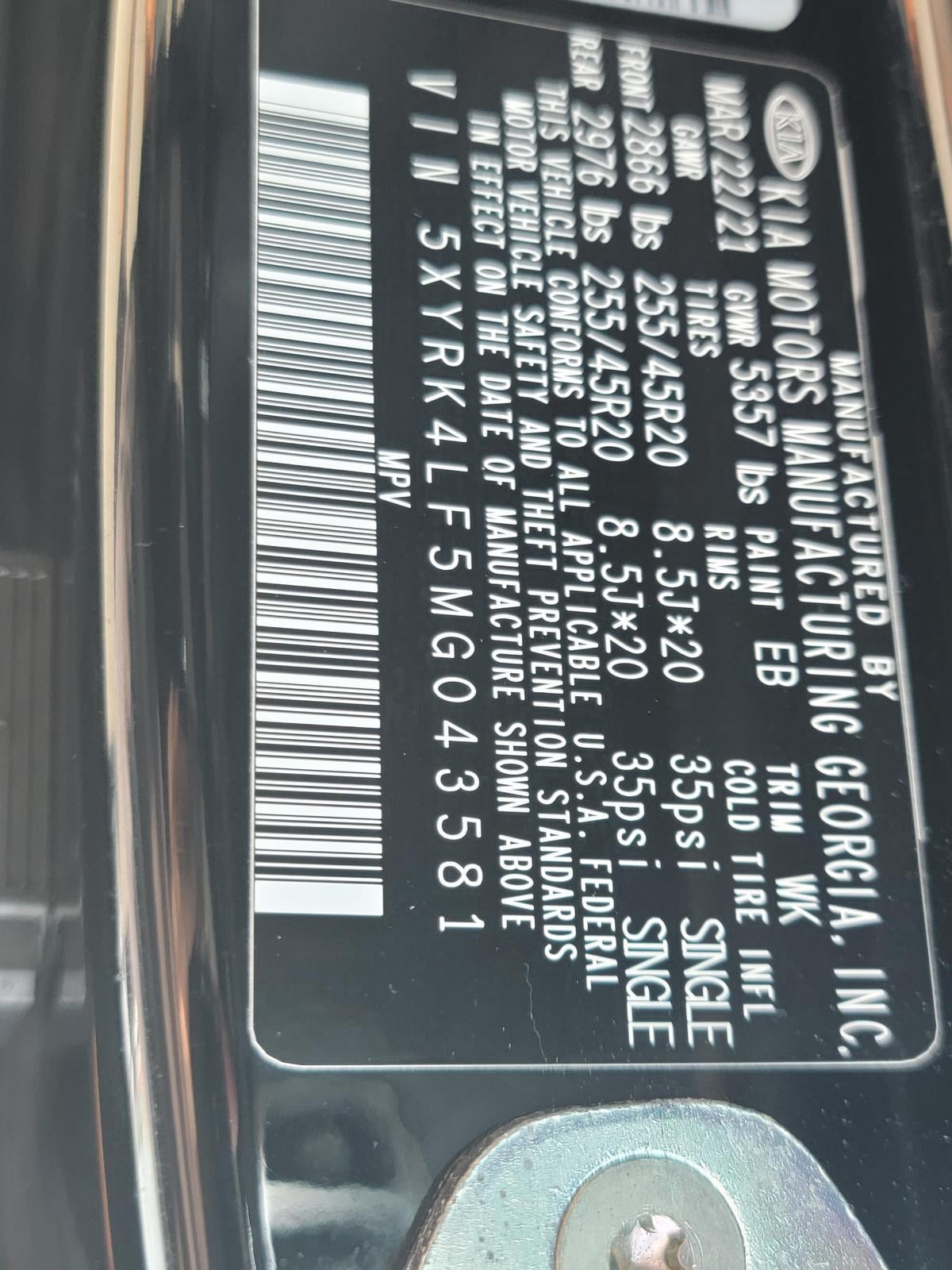2021 Kia Sorento SX-Prestige