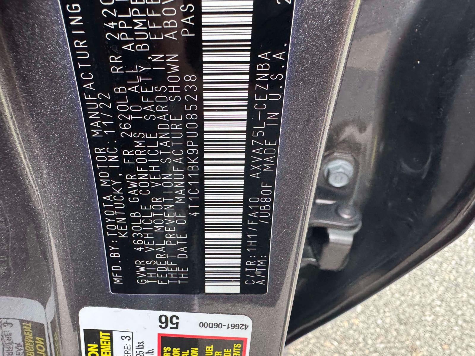 2023 Toyota Camry LE Auto AWD (Natl)