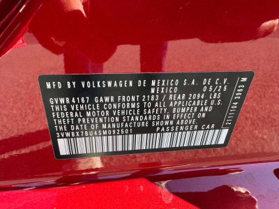 2025 Volkswagen Jetta 1.5T Sport