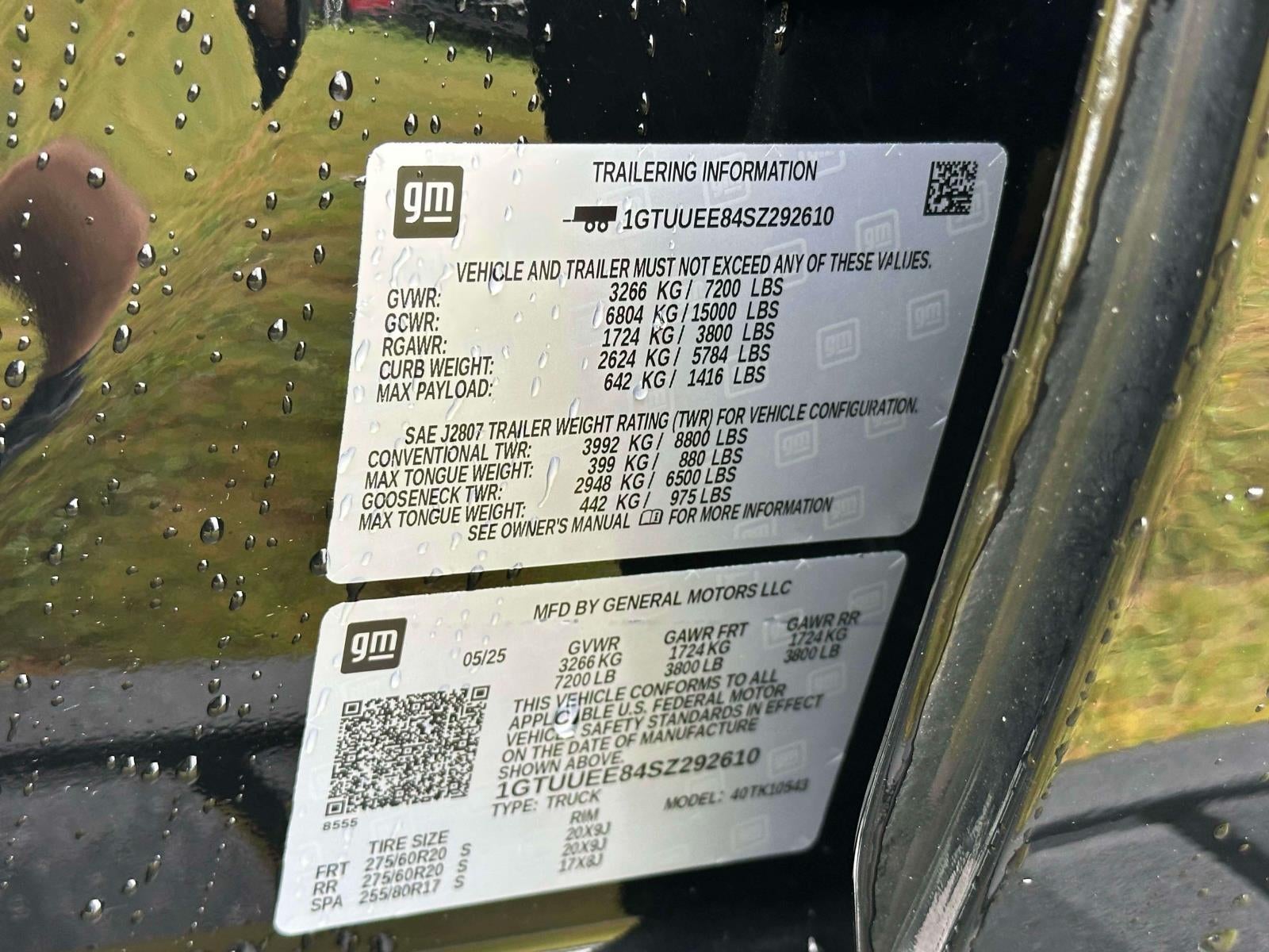 2025 GMC Sierra 1500 4WD Crew Cab 147 AT4