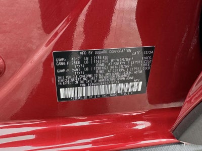 2025 Subaru Crosstrek Wilderness AWD