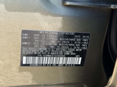 2025 Subaru Ascent Touring 7-Passenger