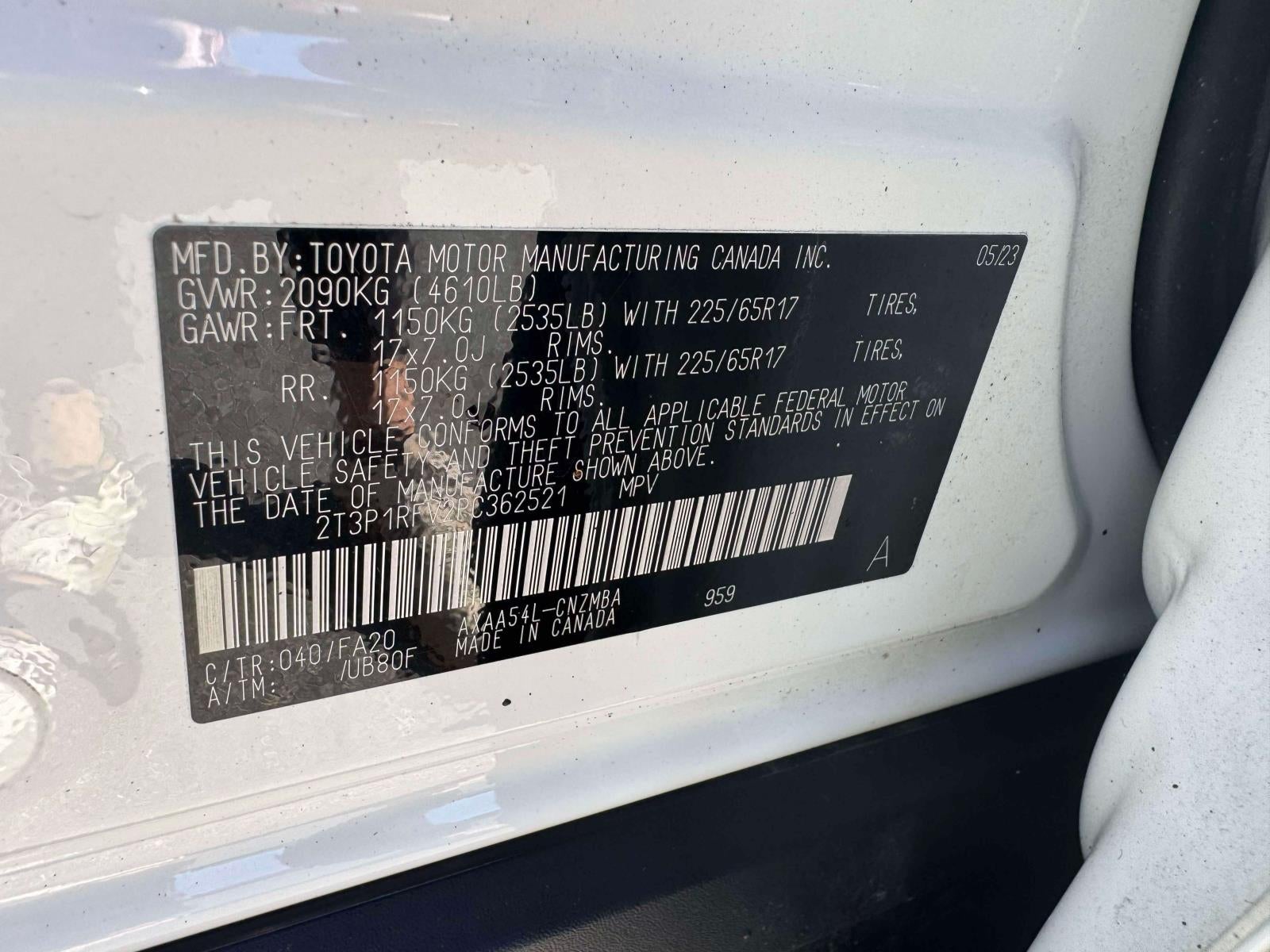 2023 Toyota RAV4 XLE AWD (Natl)