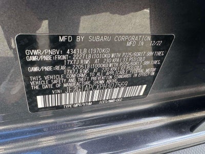 2024 Subaru Ascent Onyx Edition 7-Passenger