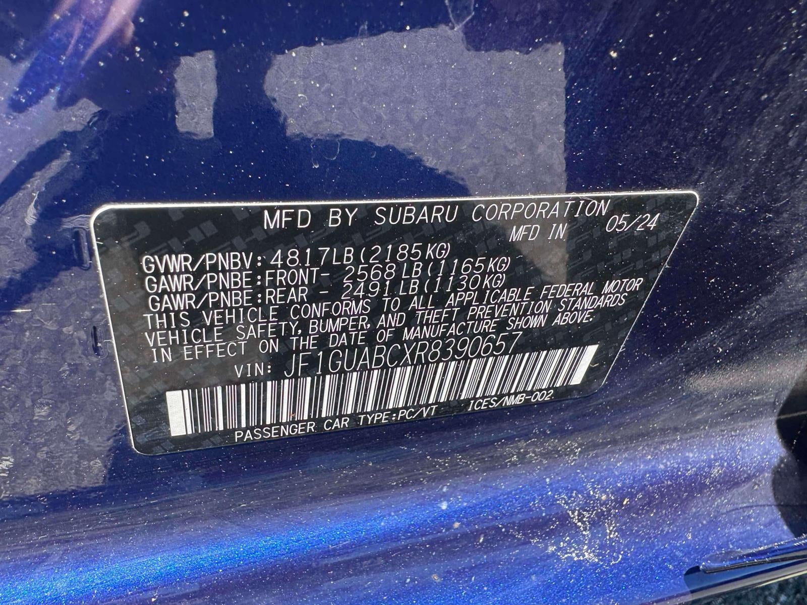 2024 Subaru Impreza AWD