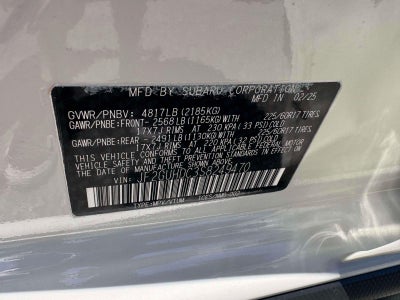 2025 Subaru Crosstrek Premium AWD