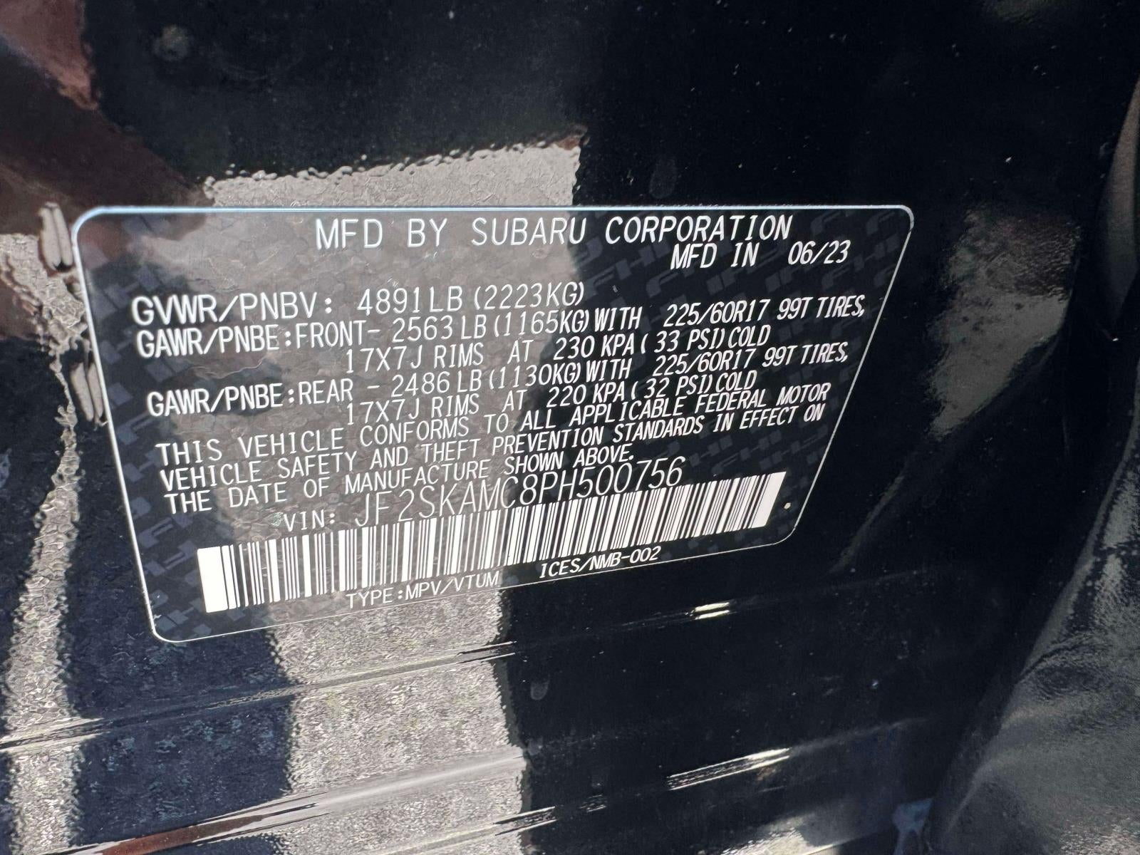 2023 Subaru Forester Wilderness CVT