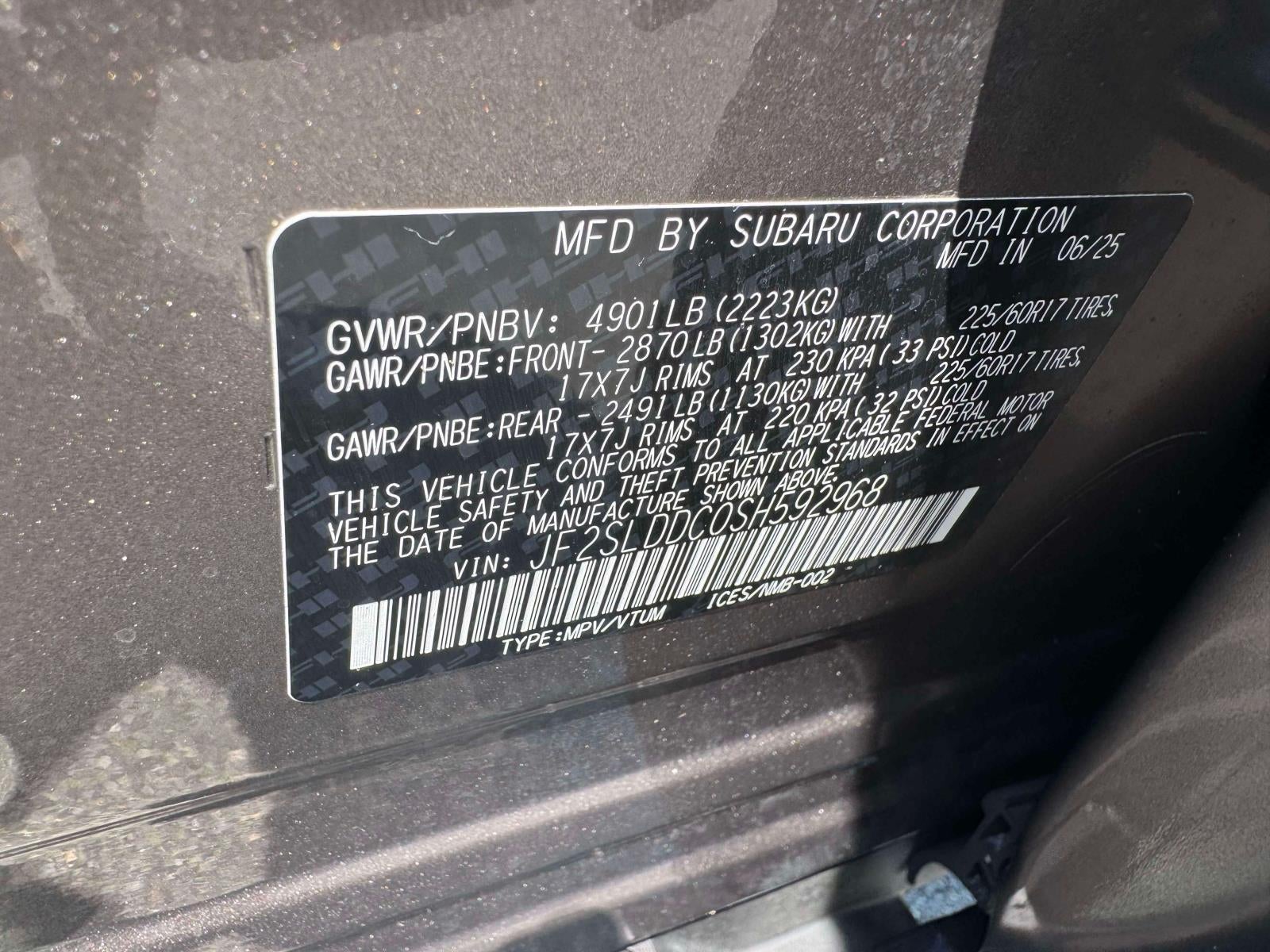 2025 Subaru Forester Premium AWD