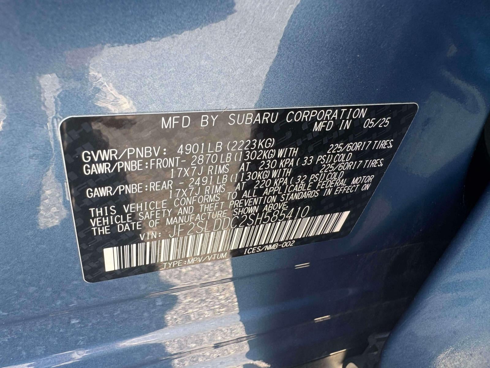 2025 Subaru Forester Premium AWD