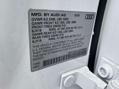 2025 Audi Q5 Premium 2.0 TFSI quattro