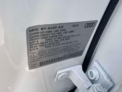 2025 Audi Q5 Premium 2.0 TFSI quattro