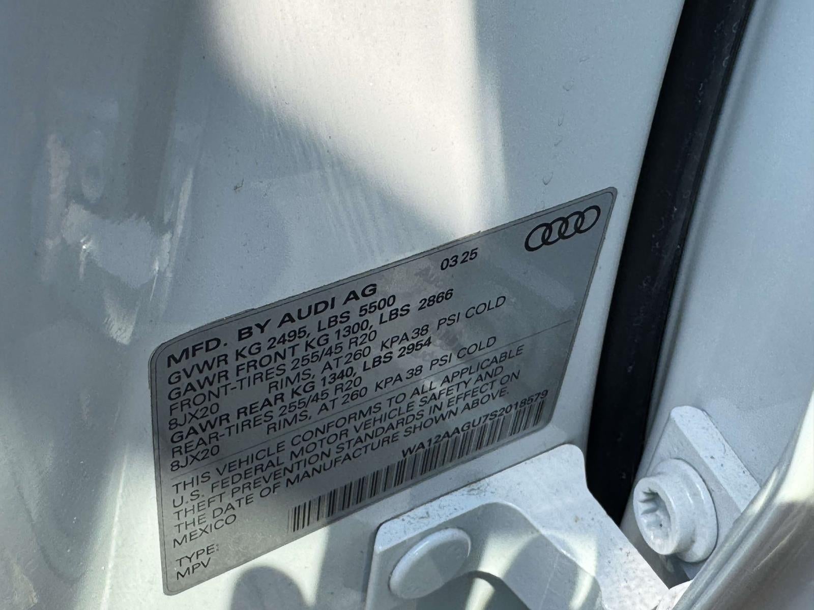 2025 Audi Q5 Premium Plus 2.0 TFSI quattro