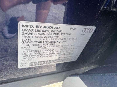 2022 Audi Q5 S line Premium 45 TFSI quattro