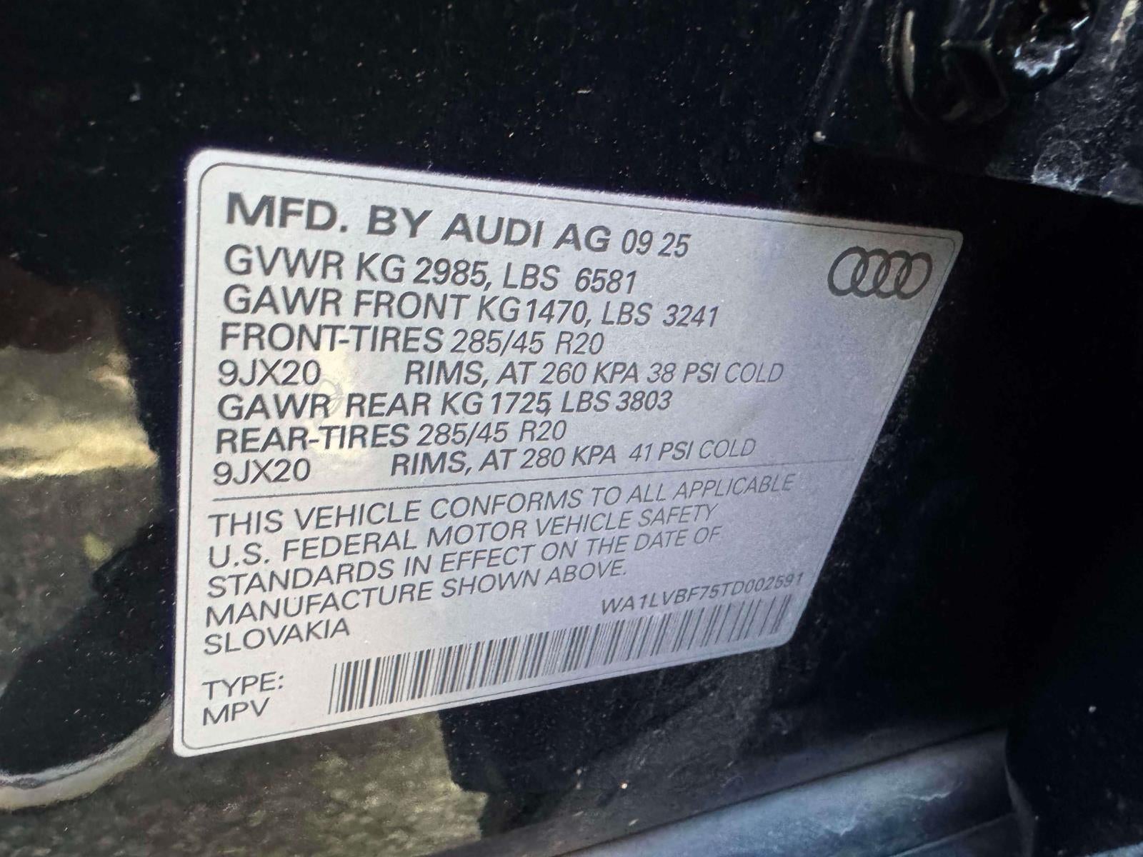 2026 Audi Q7 Premium Plus 55 quattro *Ltd Avail*