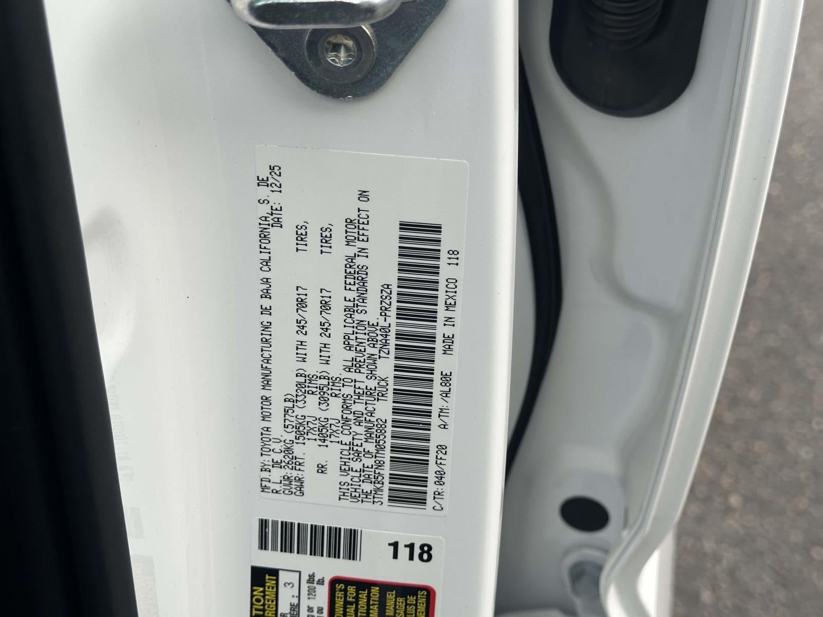 2026 Toyota Tacoma SR5