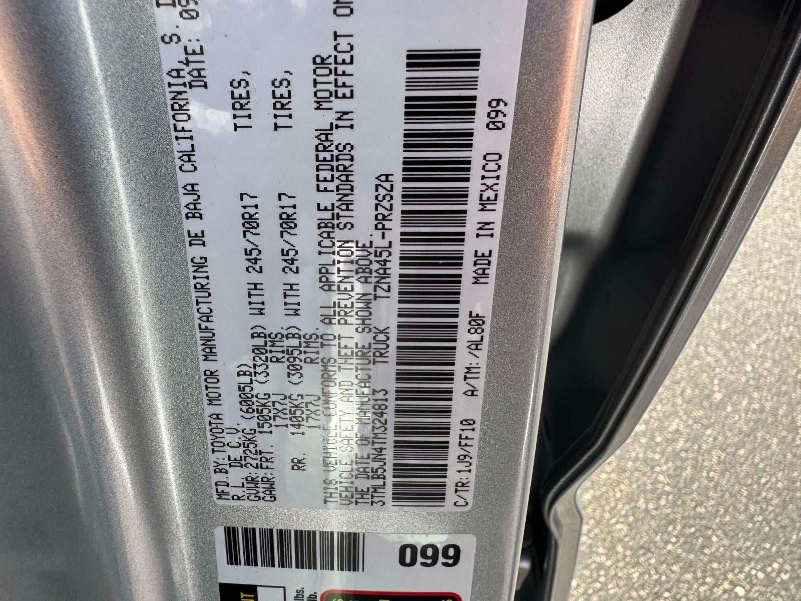 2026 Toyota Tacoma SR5