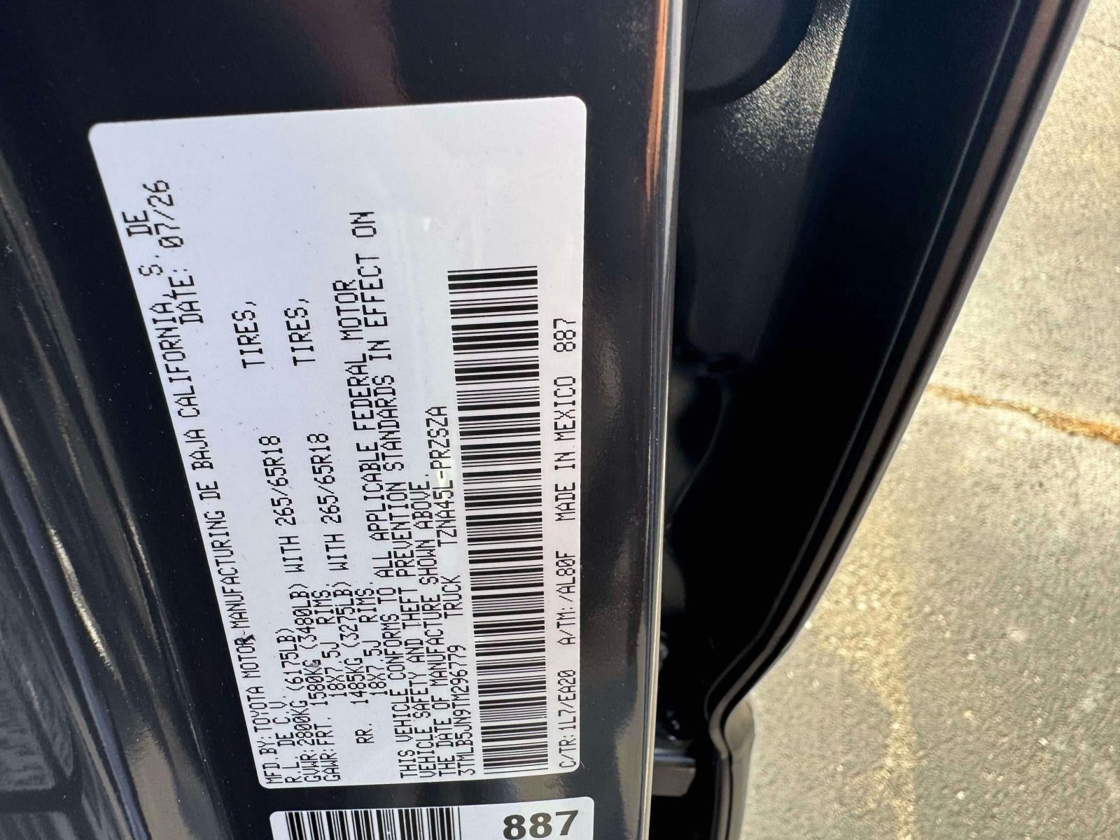 2026 Toyota Tacoma TRD Sport