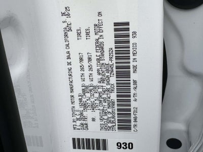 2025 Toyota Tacoma TRD Off-Road