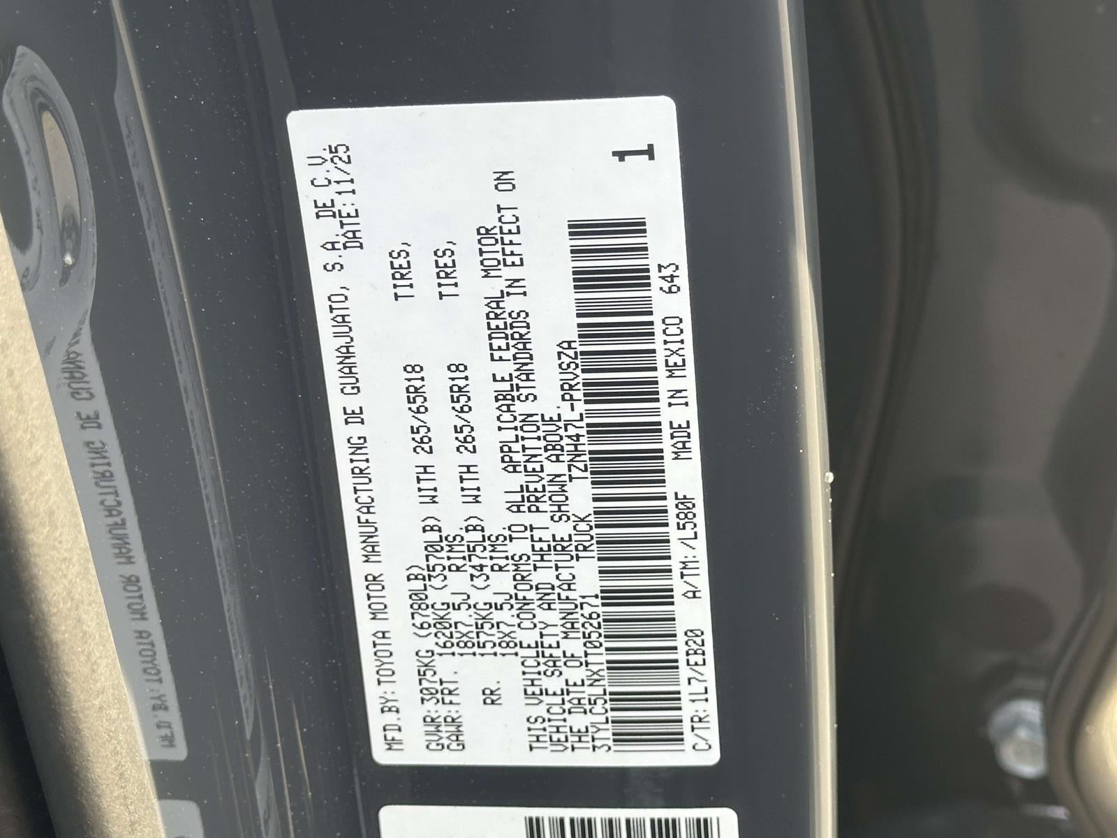 2026 Toyota Tacoma i-FORCE MAX Tacoma Limited