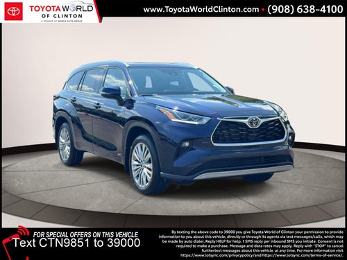 2026 Toyota Highlander Hybrid Platinum
