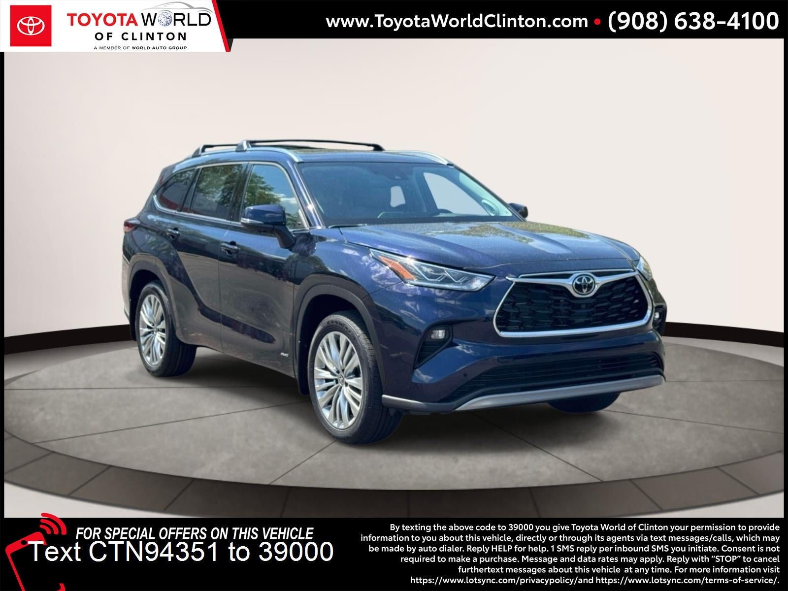 2026 Toyota Highlander Hybrid Platinum