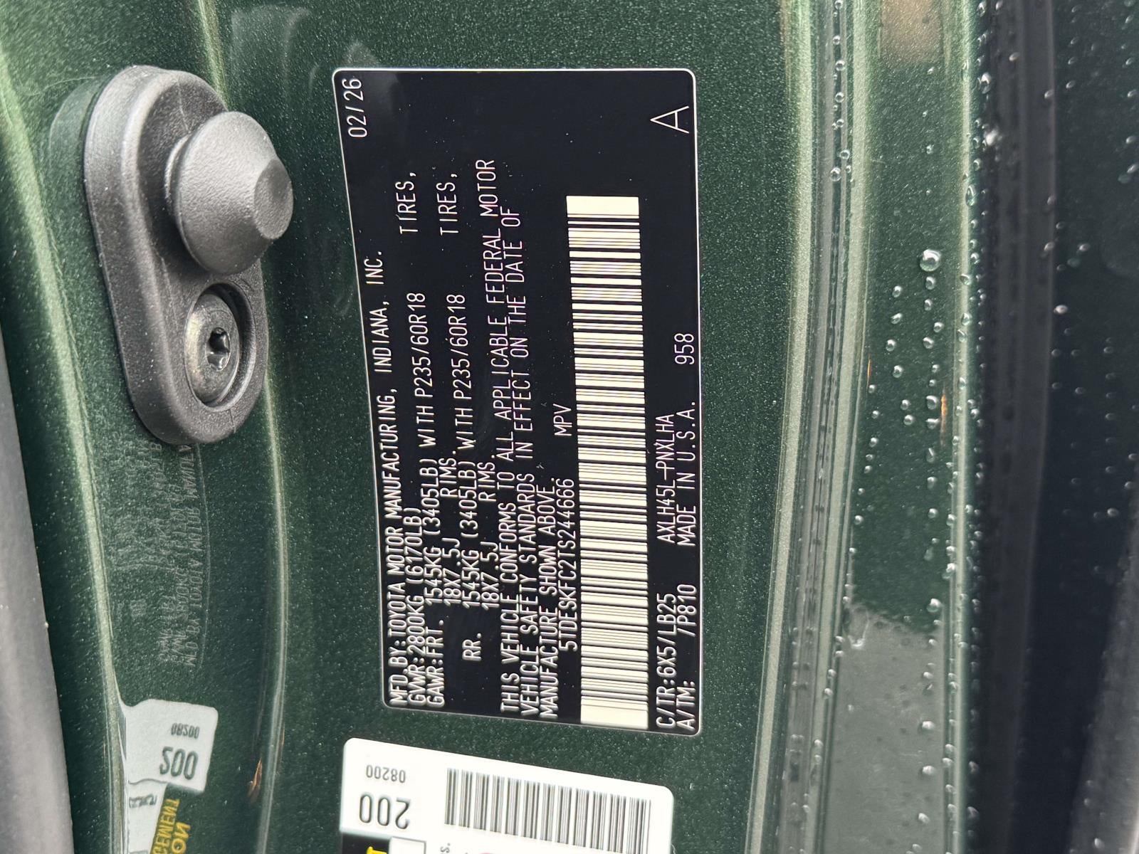 2026 Toyota Sienna Platinum