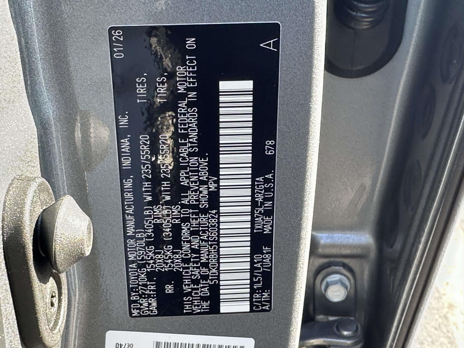 2026 Toyota Highlander Platinum