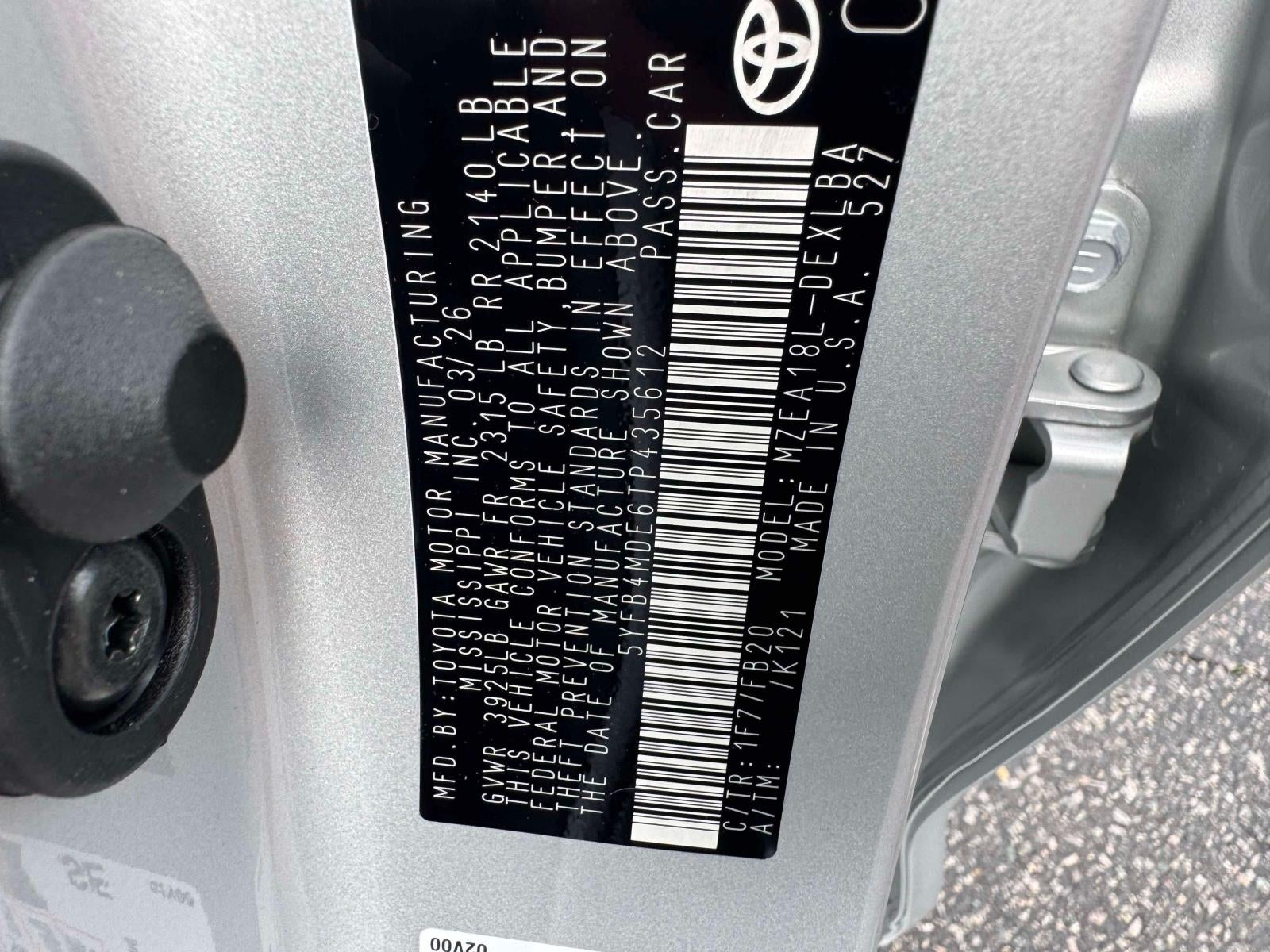 2026 Toyota Corolla LE