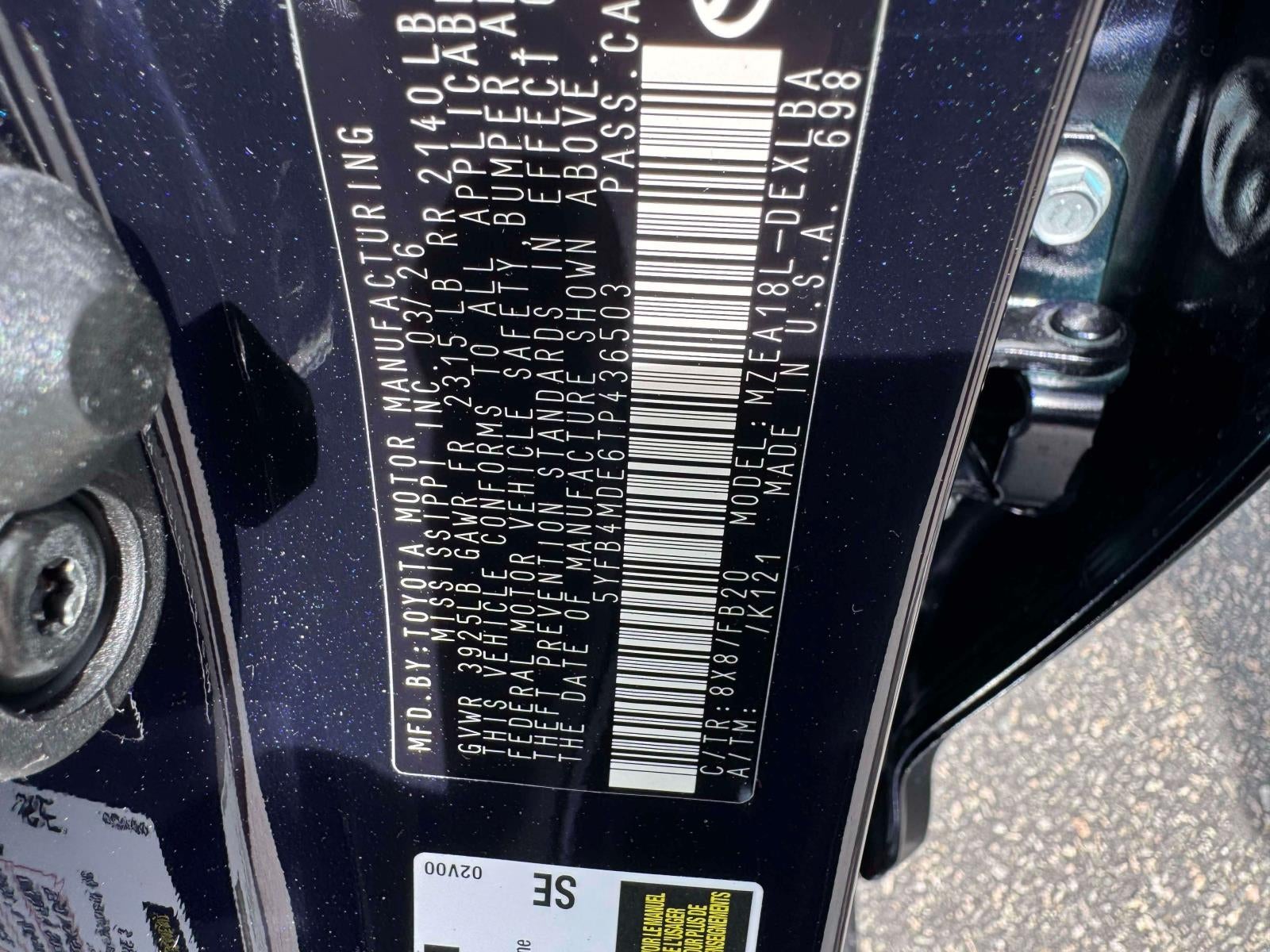 2026 Toyota Corolla LE