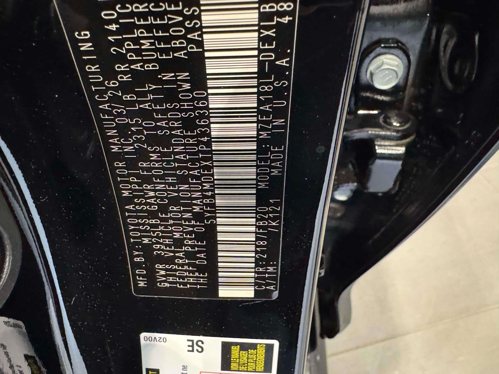 2026 Toyota Corolla LE