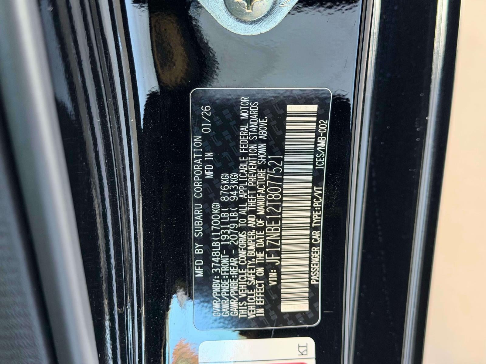 2026 Toyota GR86 Premium AT