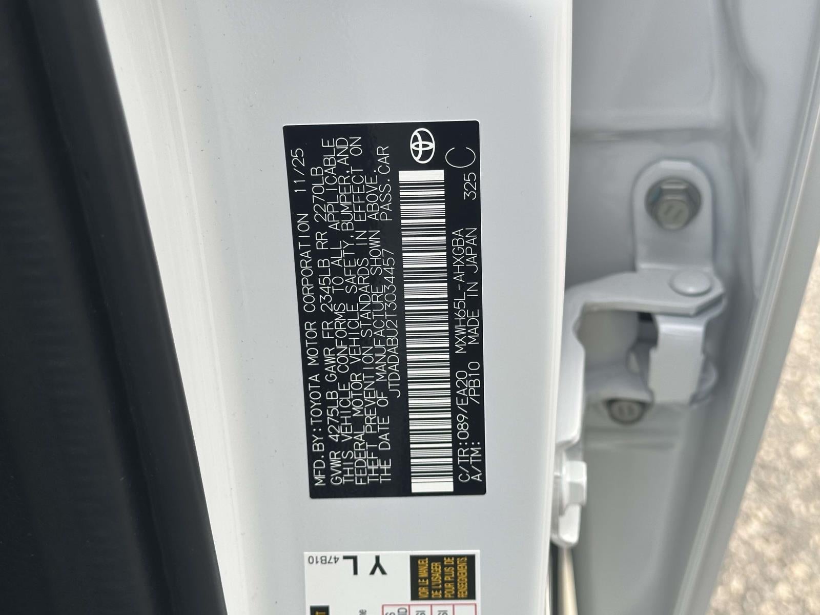 2026 Toyota Prius XLE AWD