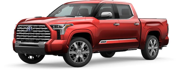 2022 Toyota Tundra Capstone in Supersonic Red | Toyota World of Clinton in Clinton NJ