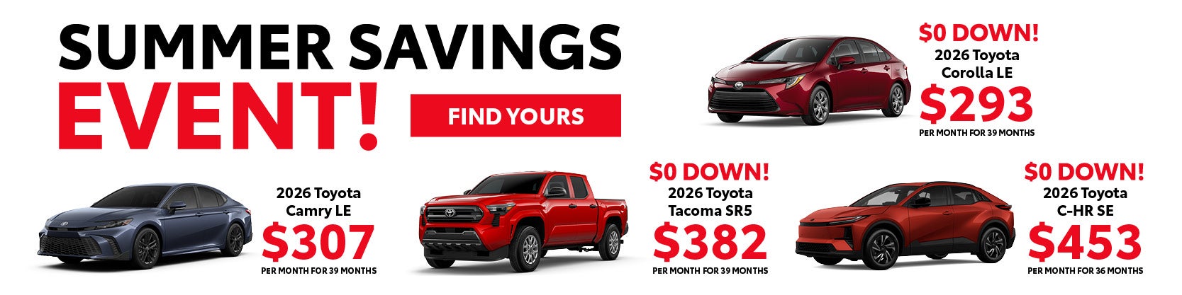 Summer Savings Event