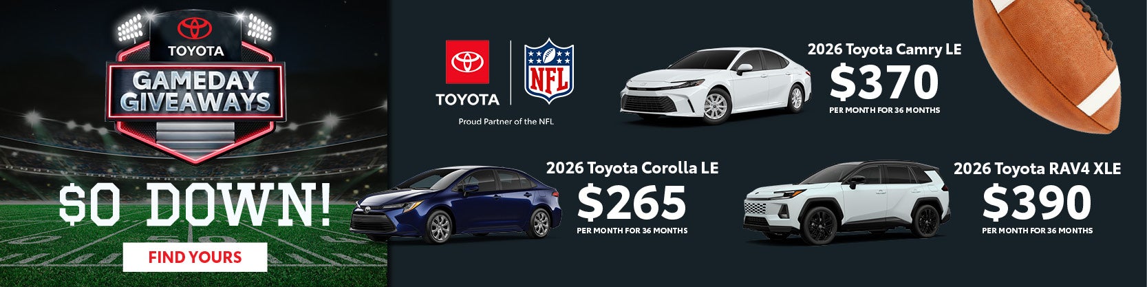 ToyotaOctober Specials
