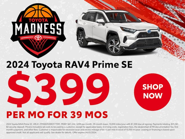 Toyota New Car Specials | Clinton Toyota dealer in Clinton NJ