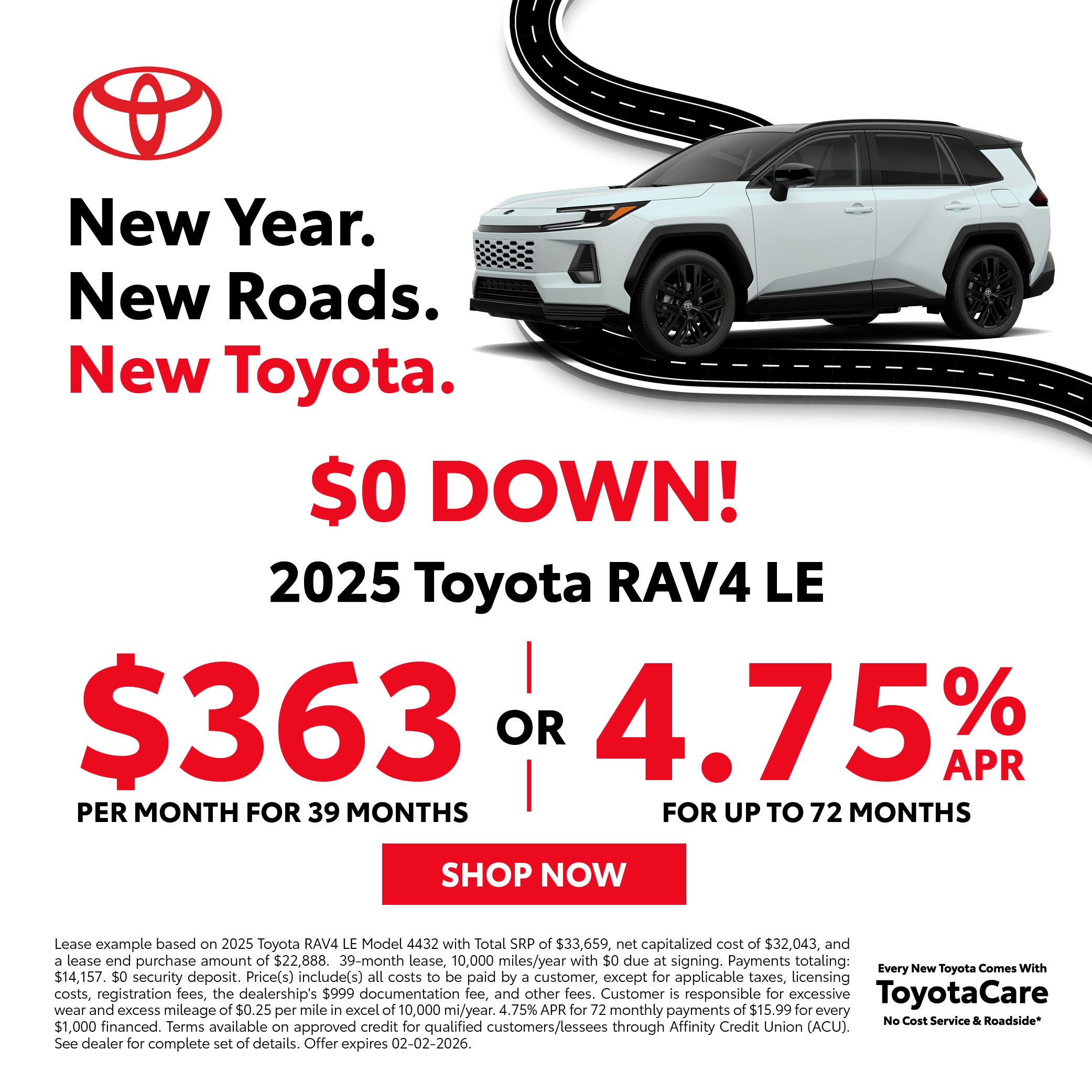 RAV4 Lease