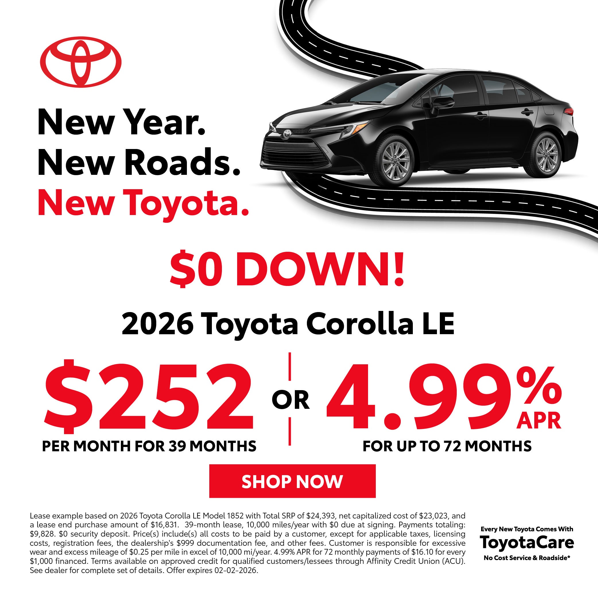 Corolla Lease