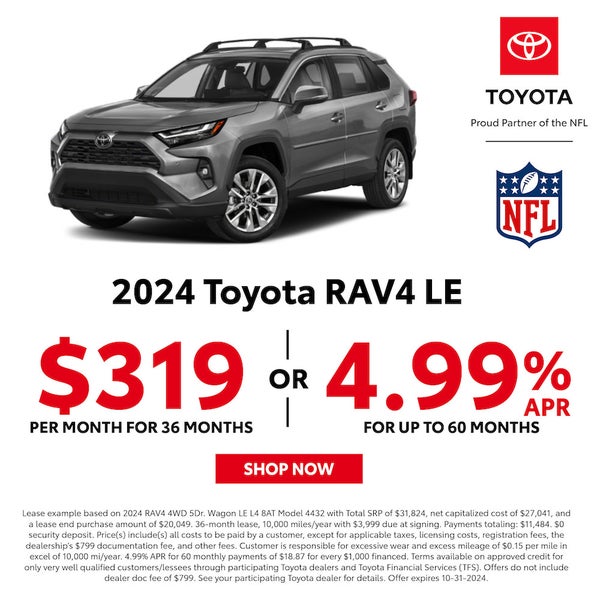 Toyota New Car Specials | Clinton Toyota dealer in Clinton NJ