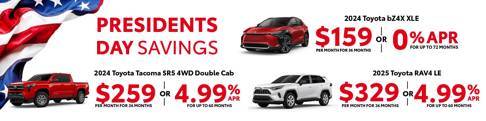 Up to $3,000 Off MSRP on 2024 Models | Toyota World of Clinton Specials ...